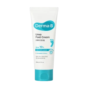 Крем для ніг Derma:B Urea 9.8 Foot Cream 80 мл для пом'якшення п'ят.