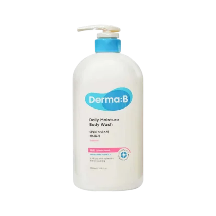 Гель для душу Derma:B Daily Moisture Body Wash Fresh Peach 1000 ml
