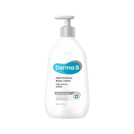 Лосьйон для тіла зволожувальний Derma:B Mild Moisture Body Lotion 400 ml