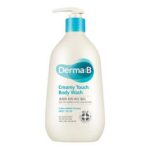 Крем-гель для душу зволожувальний з пантенолом Derma:B Creamy Touch Body Wash 400ml